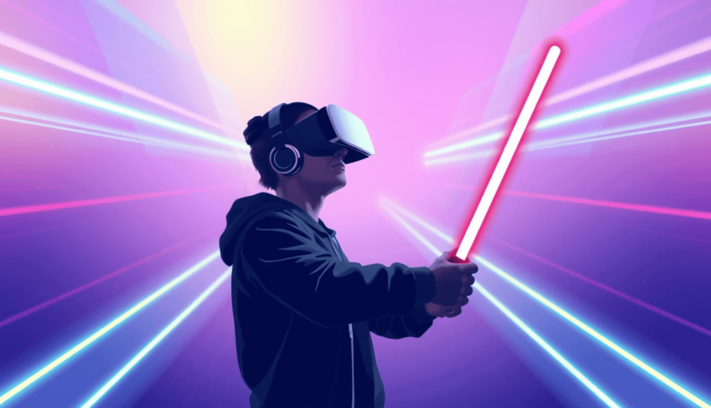 4. Beat Saber (VR - Realidade Virtual)